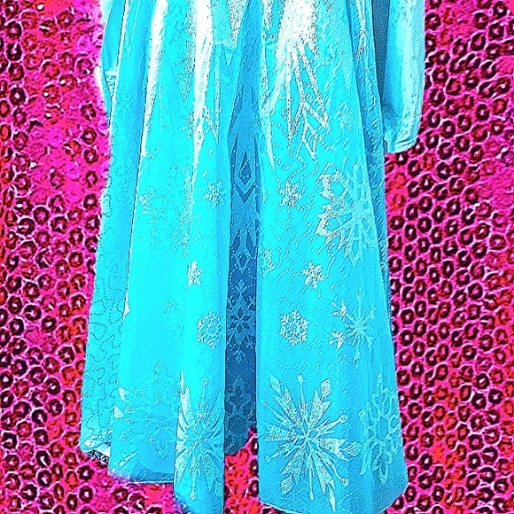 Disney Elsa Frozen Dress size 9-10 - Picture 7 of 16